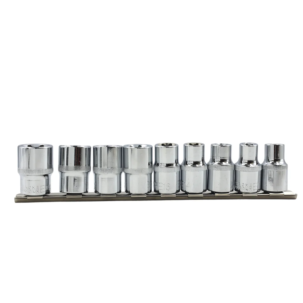 Bebona 9 Piece 1/2-Inch E-Torx Socket Set CR-V AY001-148 - Image 5