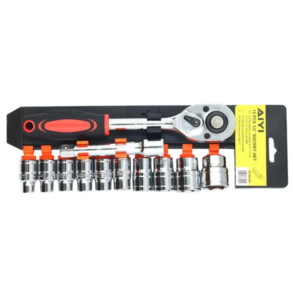 1/2 Sleeve Socket Set 12pcs AY188-005/AY188-011