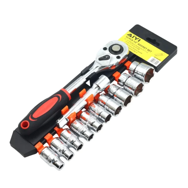 1/2 Sleeve Socket Set 12pcs AY188-005/AY188-011