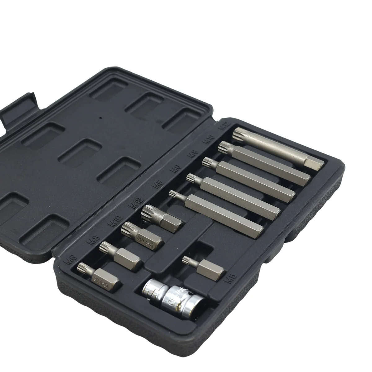 AIYI 11 Piece 3/8-Inch XZN Spline Bit Socket Set CR-V AY001-174 - Image 4