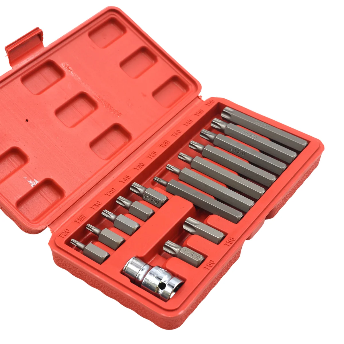 AIYI 15 Piece 3/8-Inch Torx Bit Socket Set CR-V with Case AY001-173 - Image 3