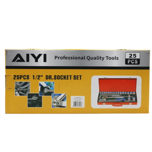 1/2 25Pcs Dr.Socket sets AY187-018