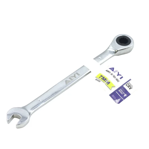 AIYI 7mm Ratchet Combination Spanner AY262-002