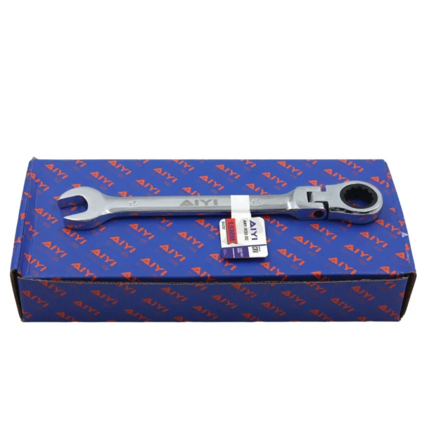 AIYI 15mm Flexible Head Ratchet Combination Spanner AY262-032