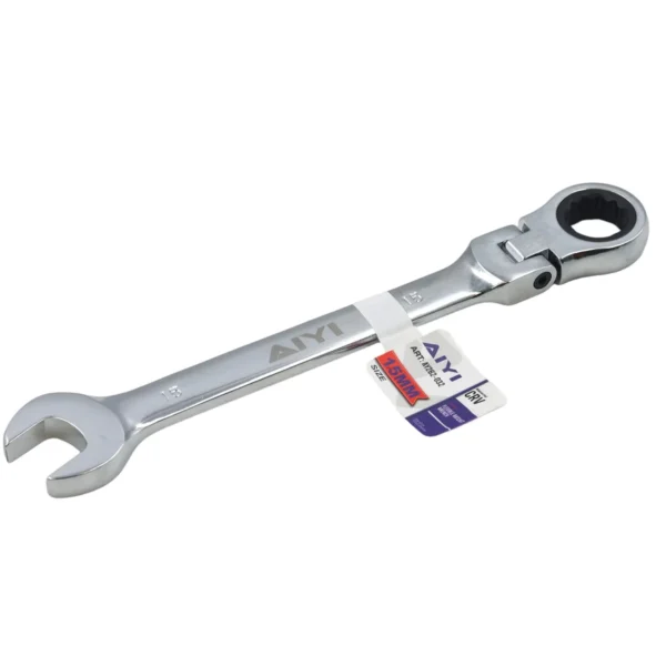 AIYI 15mm Flexible Head Ratchet Combination Spanner AY262-032
