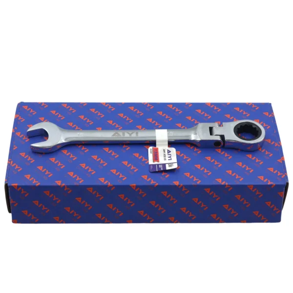 AIYI 18mm Flexible Head Ratchet Combination Spanner AY262-035