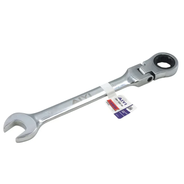AIYI 18mm Flexible Head Ratchet Combination Spanner AY262-035