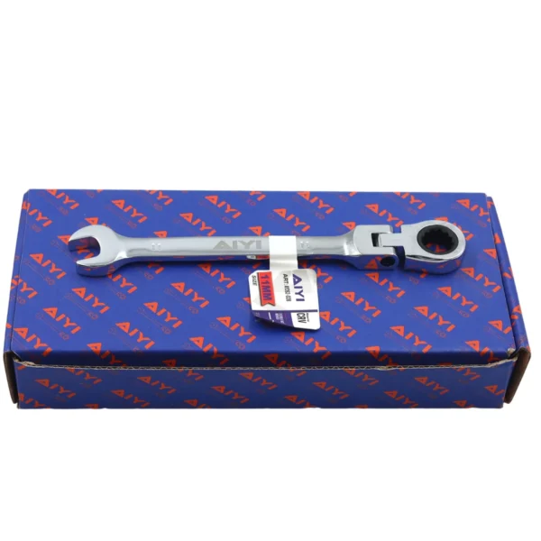 AIYI 11mm Flexible Head Ratchet Combination Spanner AY262-028