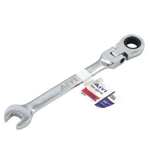 AIYI 11mm Flexible Head Ratchet Combination Spanner AY262-028