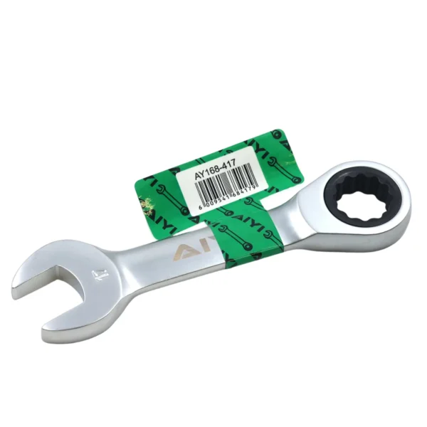 AIYI 17mm Ratchet Stubby Combination Spanner AY168-417