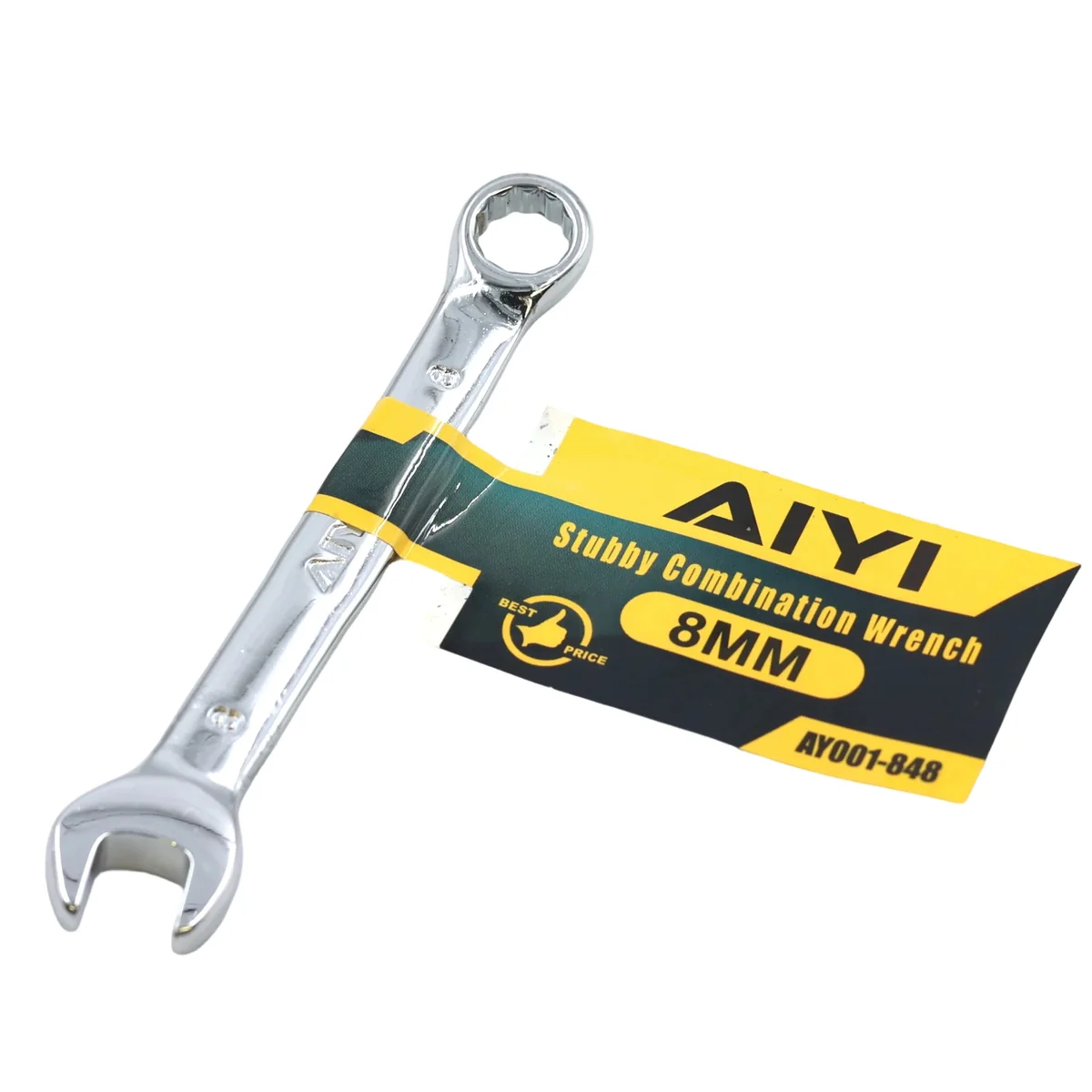 AIYI 9mm Stubby Combination Spanner AY001-849 - Image 2