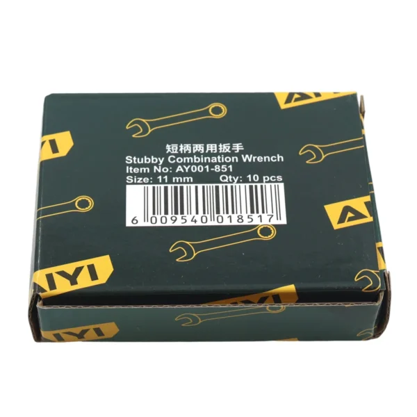 AIYI 11mm Stubby Combination Spanner AY001-851