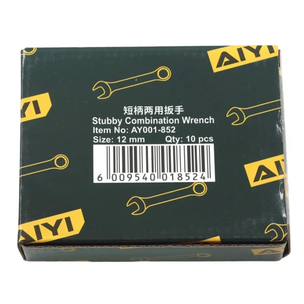 AIYI 12mm Stubby Combination Spanner AY001-852