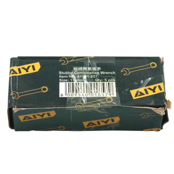 AIYI 17mm Stubby Combination Spanner AY001-857