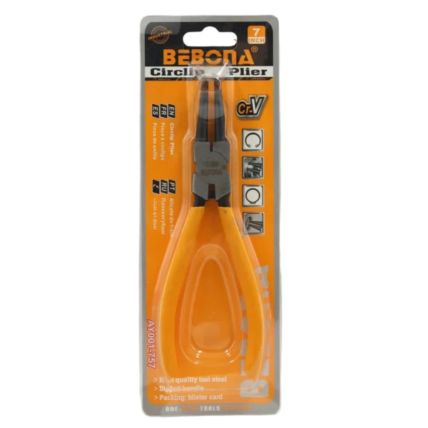 Interanl Circlip PliersBent 7"/AY001-757