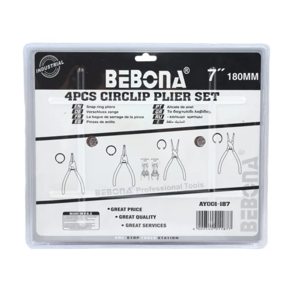 Circlip pliers 4pcs AY001-187