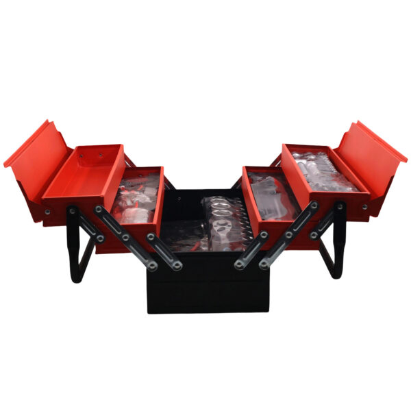 85Pcs Dr.socket sets(Drange black iron box) AY187-025/AY187-026