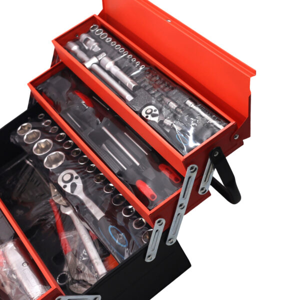 85Pcs Dr.socket sets(Drange black iron box) AY187-025/AY187-026