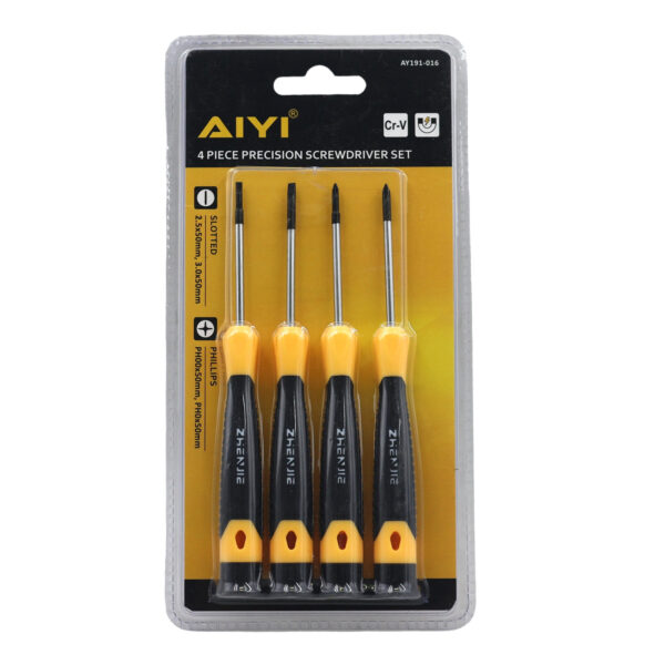 4 Piece IPrecision screwdriver set AY191-016