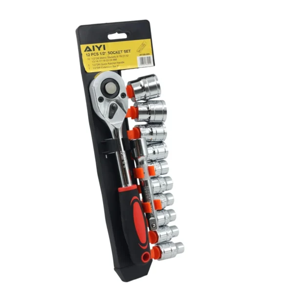 1/2 Sleeve Socket Set 12pcs AY188-005/AY188-011