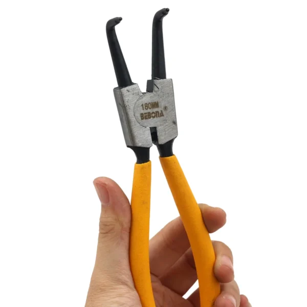 Exteranl Circlip Pliers,Bent 7"/AY001-755