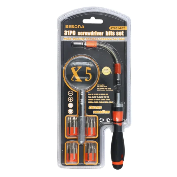 Screwdriver set AY001-637/31pcs