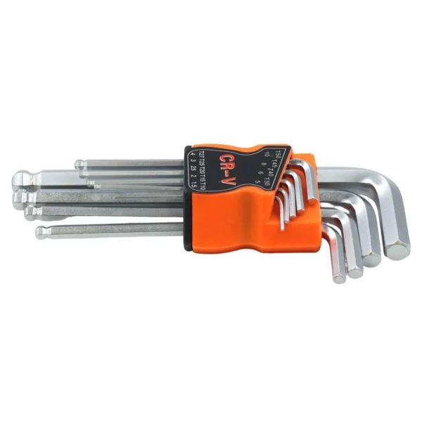 Orange Allen key ball 9pcs AY017-035