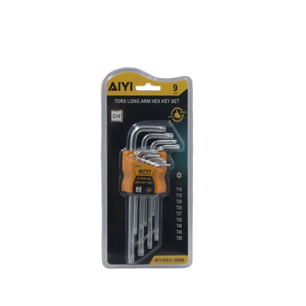 AIYI medium Allen key star 9pcs AY001-096
