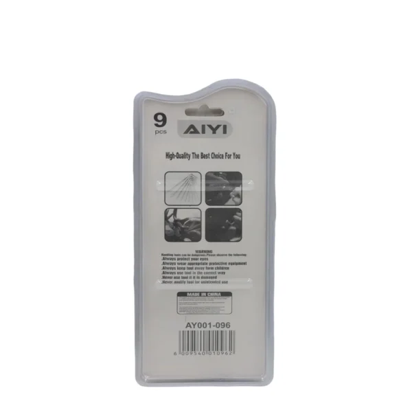 AIYI medium Allen key star 9pcs AY001-096