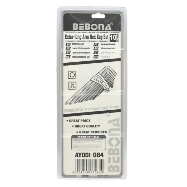 Long Allen key ball BH210005 AY001-084/10pcs