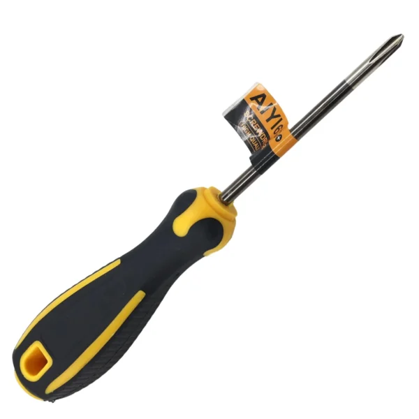 Yellow&black screwdriver 6*100mm AY002-085