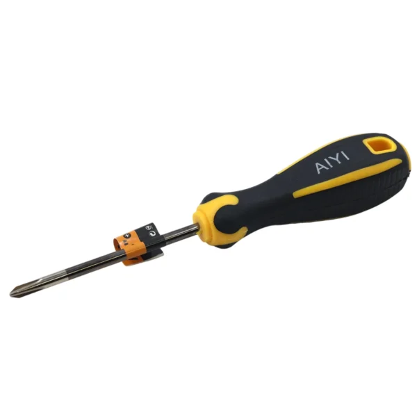 Yellow&black screwdriver 6*100mm AY002-085