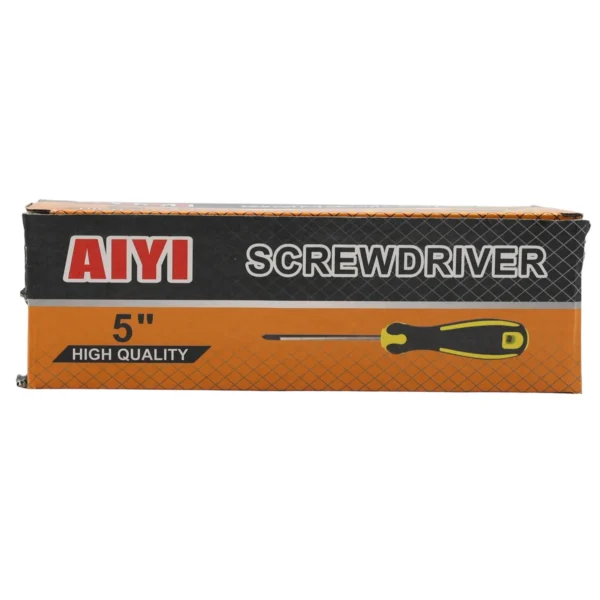 Yellow&black screwdriver 6*125mm AY002-087