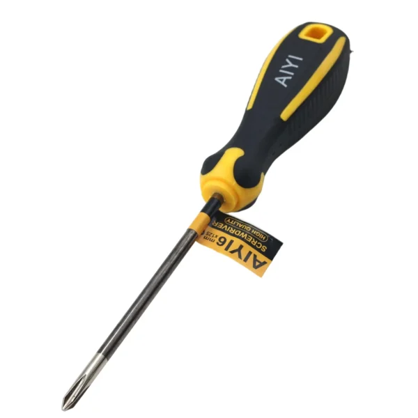 Yellow&black screwdriver 6*125mm AY002-087
