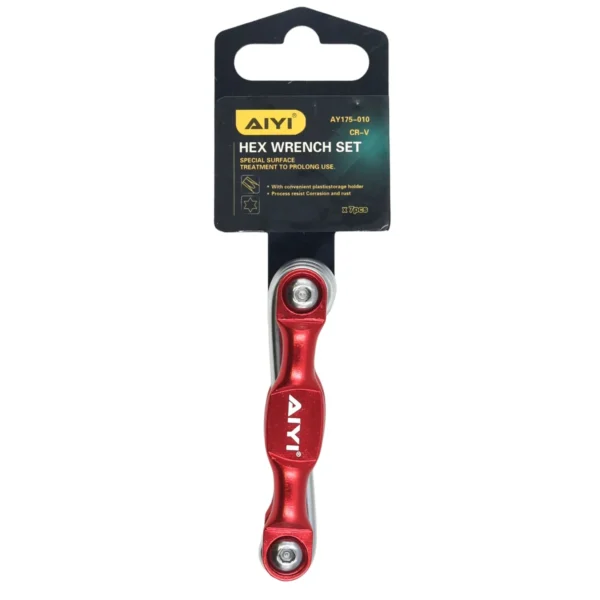 7 Pieces folding star wrench set AY175-010
