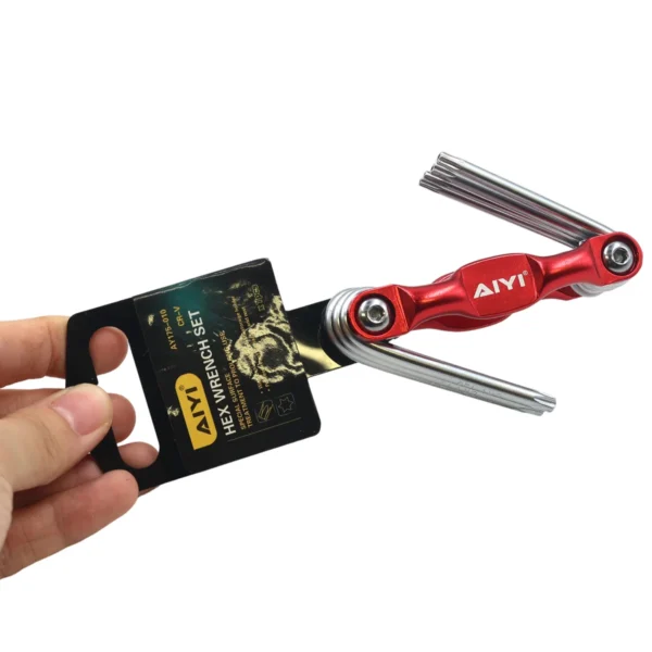 7 Pieces folding star wrench set AY175-010