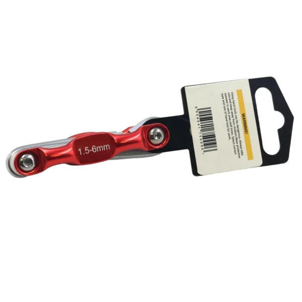 7 Pieces folding flat hex key set AY175-009