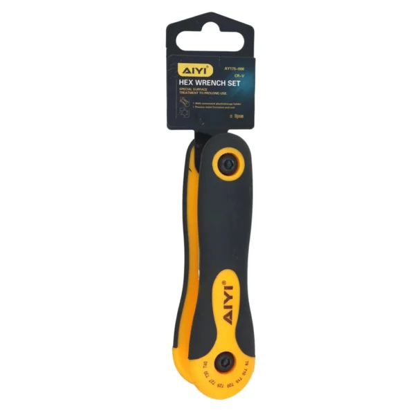 8 Pieces folding star wrench set AY175-008