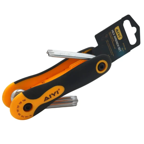 8 Pieces folding star wrench set AY175-008