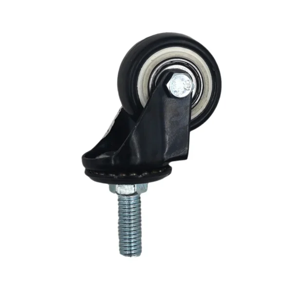 Black table wheel with screw 1.5" AY069-003