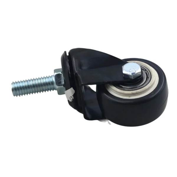 Black table wheel with screw 1.5" AY069-003