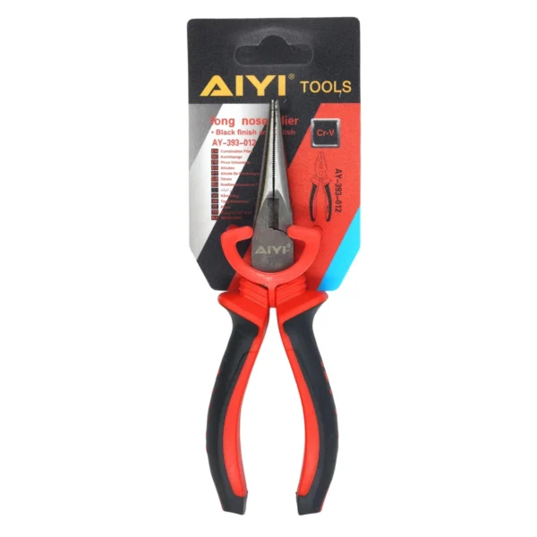 AIYI 6-Inch Long Nose Pliers – CRV Precision Needle Nose Pliers AY393-012