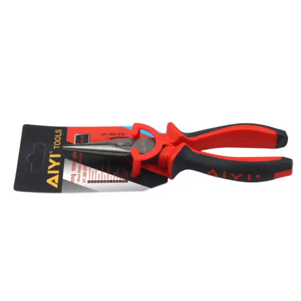 AIYI 6-Inch Long Nose Pliers – CRV Precision Needle Nose Pliers AY393-012