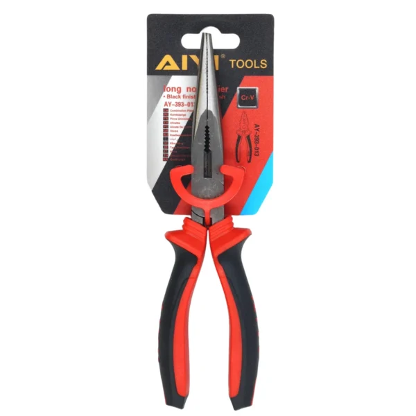 AIYI 8-Inch Long Nose Pliers – CRV Needle Nose Pliers AY393-013
