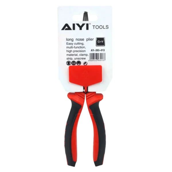 AIYI 8-Inch Long Nose Pliers – CRV Needle Nose Pliers AY393-013
