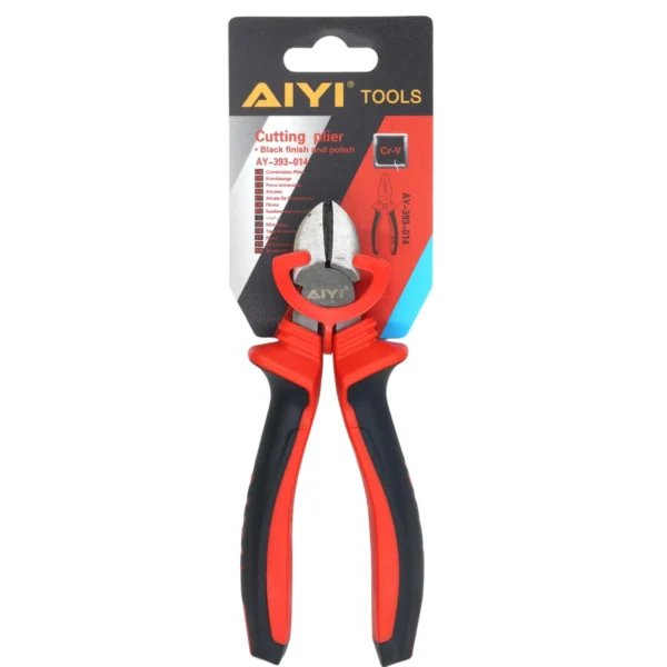 AIYI 6-Inch Diagonal Cutting Pliers – CRV Heavy-Duty Side Cutters AY393-014