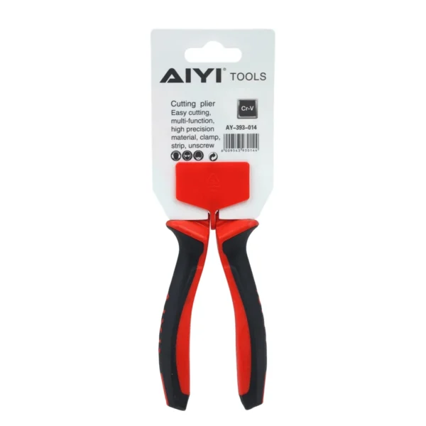 AIYI 6-Inch Diagonal Cutting Pliers – CRV Heavy-Duty Side Cutters AY393-014