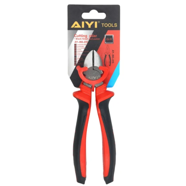 AIYI 7.5-Inch Diagonal Cutting Pliers – CRV Heavy-Duty Side Cutters AY393-015