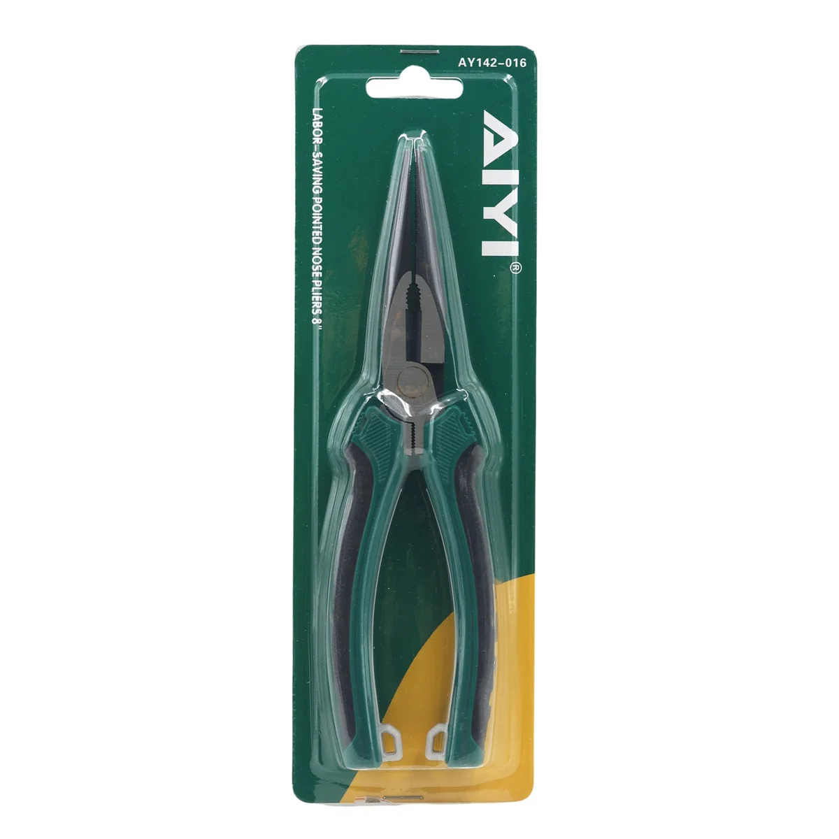 AIYI 8-Inch Long Nose Pliers, CRV Precision Needle Nose Pliers AY142-016