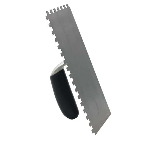 Plastering trowe with teeth 280*120*0.7mm AY016-006